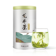 京东京造 2022新茶 龙井100g罐装 春茶绿茶茶叶自饮佳品