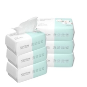 88VIP:名创优品 A款珍珠纹洗脸巾 100抽 *6包 *2件