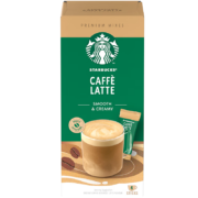 星巴克(Starbucks)咖啡 土耳其原装进口 拿铁精品速溶咖啡 进口原装速溶花式咖啡4袋装