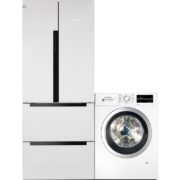 双11预售、PLUS会员：BOSCH 博世 48S20+282602 484升四门冰箱+10公斤洗衣机 冰洗套装