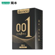 Okamoto 冈本 黑金0.01尊享超薄组合避孕套10片 赠超润滑1片