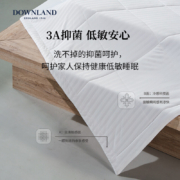 DOWNLAND 顺滑款冷感被夏凉被夏被凉被薄款空调被子可水洗被芯 晴空蓝 150*210cm