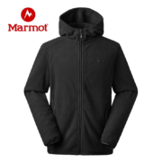PLUS会员，Marmot 土拨鼠 男士抓绒连帽开衫 V83839  多色