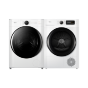 双11预售、PLUS会员：Midea 美的 MG100V70WD5+T05S 10公斤 洗烘套装