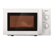 美的（Midea）M1-L213B 快捷微波炉 360°转盘加热 旋钮操控 精准控温 五档火力 20L 企业采购