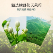 京东京造 特级浓香茉莉花茶125g*2罐 赠精美礼袋自饮送礼