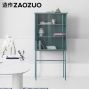 造作美术馆玻璃展示柜ZAOZUO现代轻奢设计师高级玻璃柜红酒柜书柜