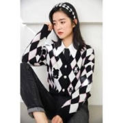 26日10点：HOPESHOW 红袖 女士V领针织衫 90122020109