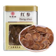 华喜堂吉林红参片大片高丽参50g