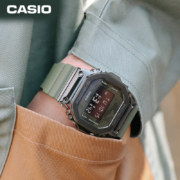 卡西欧（CASIO）手表 G-SHOCK 经典小方块系列 防震防水电子荧光照明运动男士手表学生手表 GM-5600B-3