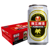 聚划算百亿补贴：PEARL RIVER 珠江啤酒 12度经典老珠江啤酒 330mL*24罐