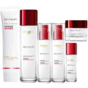 LOREAL PARIS 巴黎欧莱雅 复颜视黄醇护肤套盒 (洁面125ml+柔肤水194ml+乳液100ml+日霜25ml）