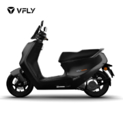 雅迪VFLY电动车G100 MAX高速电摩72v汽车级锂电6000W电机强动力高端智能电瓶车 72V20Ah*2 锂电-钨钢黑-车架终身质保