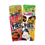 格力高（glico）百力滋系列 百力滋休闲零食办公室下午茶小吃饼干棒4盒装