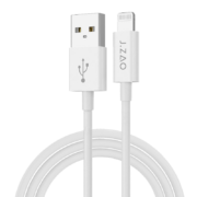 京东京造 JZLTA27WH Lightning 2.4A 数据线 1.2m 白色 2条装