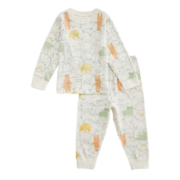 棉花堂宝宝秋衣秋裤春秋睡衣男女家居服秋装衣服婴儿内衣套装 熊熊森林 90cm