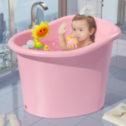 儿童洗澡桶宝宝泡澡桶婴儿加厚可坐浴桶浴盆家用浴缸大号小孩澡盆