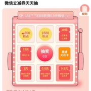 限浙江：云闪付×微信 浙里好券微信小程序抽微信立减券积点