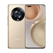 荣耀Magic4 Pro 全新一代骁龙8 四曲屏设计 LTPO屏幕 潜望式长焦摄像头 7P广角主摄 全网通版 8GB+256GB 流金