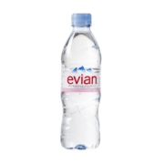evian依云法国原装进口 矿泉水 500ml*24瓶 整箱装