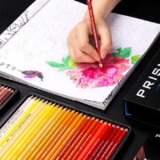 Prismacolor培斯玛彩色铅笔 彩铅笔 72色油性大师级画笔套装绘画艺术写生手绘美国三福霹雳马