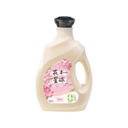 概率券：花木星球 天然香氛洗衣液 樱花+玫瑰精油柔亮护色 1.9kg/瓶*2件+赠送衣物护理剂 502ml/袋*4件