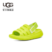 UGG2022夏季新款女士舒适凉拖糖果色可拆卸式弹力束带凉鞋1126811