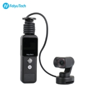 飞宇Feiyu pocket2S口袋云台相机 带分离头运动相机 高清4K增稳vlog摄像机 百变穿戴三轴云台防抖稳定器 标配