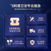 飞利浦（PHILIPS）智能马桶盖即热式暖风WIFI控制一键全自动纳米杀菌多功能冲洗电子坐便盖AIB2208/93