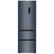 TCL 318升V5法式养鲜冰箱变频一级分区养鲜多门对开门超薄家用电冰箱 一级能效 33分贝轻音AAT负离子R318V5-D