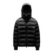 MONCLER 盟可睐 男士徽标连帽羽绒服 1A0001168950ARABETTE