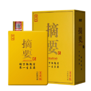 PLUS会员、需抢券：JINSHA 金沙 摘要 尊享版 53%vol 酱香型白酒 550ml 单瓶装