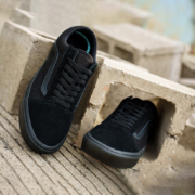Vans范斯官方 经典款Old Skool黑武士经典帅气帆布鞋 黑色 37