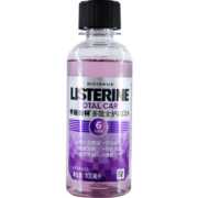 Plus会员：李施德林  漱口水 多效全护 100mL装（Listerine）