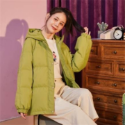 15日10点、限尺码：TONLION 唐狮 62542FC0073427102 女士羽绒服