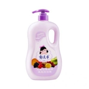 88VIP：郁美净 儿童七果柔润洗发沐浴露二合一 1kg