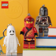 乐高（LEGO）文具玩具 经典系列-骷髅骨发光钥匙扣 生日礼物儿童玩具开学礼物耐用儿童节情人节环保