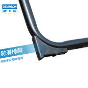 迪卡侬（DECATHLON）户外轻便折叠椅便携小凳子小椅子小马扎可折叠钓鱼椅CAP 深灰色