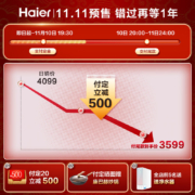 海尔（Haier）燃气热水器16升三管零冷水水伺服恒温家用天然气APP智能强排式增压洗澡KN5 16升【多点供水】