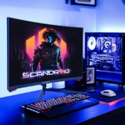创维（Skyworth）27英寸 电竞显示器 FHD 165Hz 曲面屏 可壁挂 DP/HDMI接口 曲面电脑显示器（G1AF27C pro）