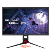 华硕 玩家国度ROG 电竞显示器 游戏显示屏 27英寸 4K 144Hz刷新率 IPS HDR400 G-SYNC 神光同步 XG27UQ绝神27