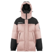 波司登户外男女情侣同款加厚潮流撞色保暖连帽羽绒服B10143470