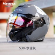 MOTORAX摩雷士S30电动踏板摩托车半头盔男夏季机车女个性炫酷蓝牙