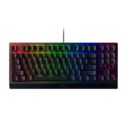 雷蛇（Razer） 新款黑寡妇蜘蛛黄绿轴 机械键盘有线键盘游戏键盘104键 V3竞技版 87键 黄轴