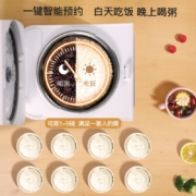 臻米（ZHENMI） 电饭煲 家用米汤分离减少淀粉健康电饭锅 养生智能多功能锅3L 白 X2-浅灰色
