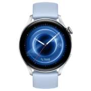 HUAWEI WATCH 3 eSIM独立通话智能手表 心脏与呼吸健康管理 3天强劲续航 体温检测46mm 星河蓝氟橡胶表带