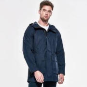 NAUTICA 诺帝卡 男士中长款连帽夹克 NJC93904NV