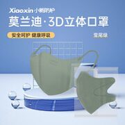 XiaoXin 小新防护 莫兰迪 3D立体口罩 30只独立包装 成人款