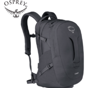 现货 小鹰OSPREY COMET 彗星 30L 城市日用通勤双肩肩包 电脑包 可注册 黑色Black 30升