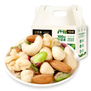 百草味 每日坚果 全坚果600g/30包